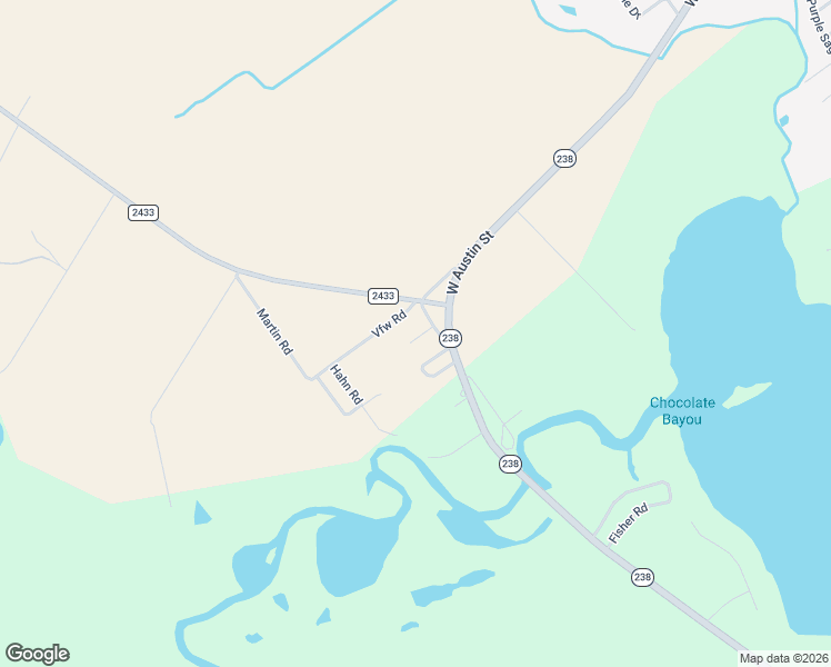 map of restaurants, bars, coffee shops, grocery stores, and more near 16 Konrad Road in Port Lavaca