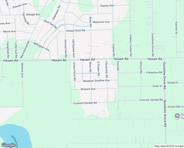 map of restaurants, bars, coffee shops, grocery stores, and more near 10484 Wren Road in Brooksville