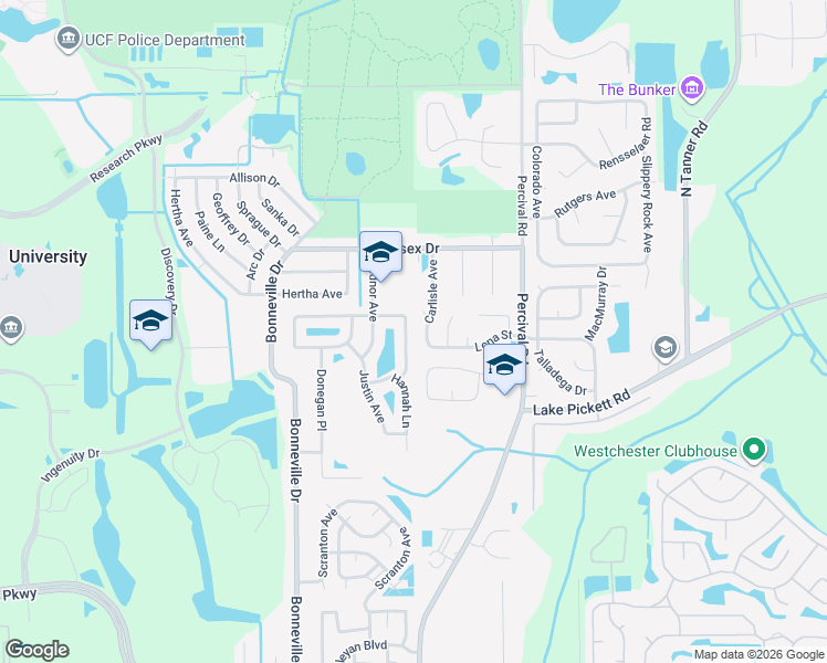 map of restaurants, bars, coffee shops, grocery stores, and more near 13842 Glasser Avenue in Orlando