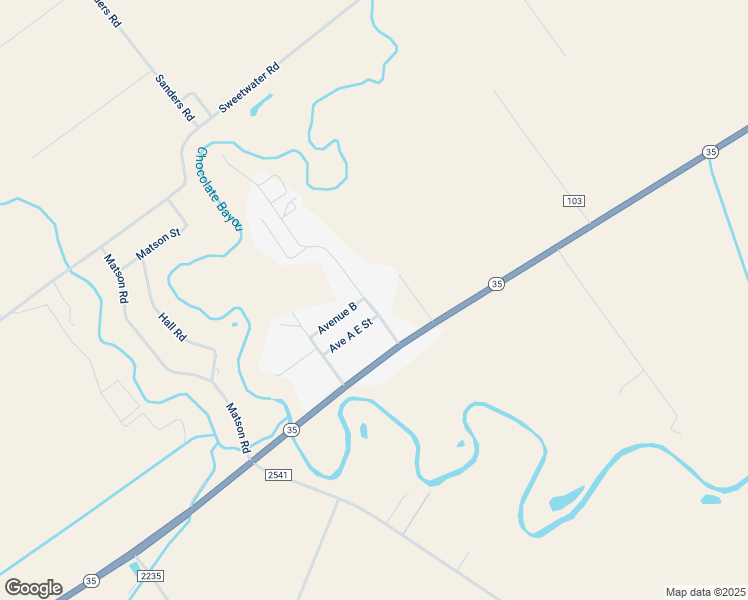 map of restaurants, bars, coffee shops, grocery stores, and more near 141 Meadowview Lane in Port Lavaca