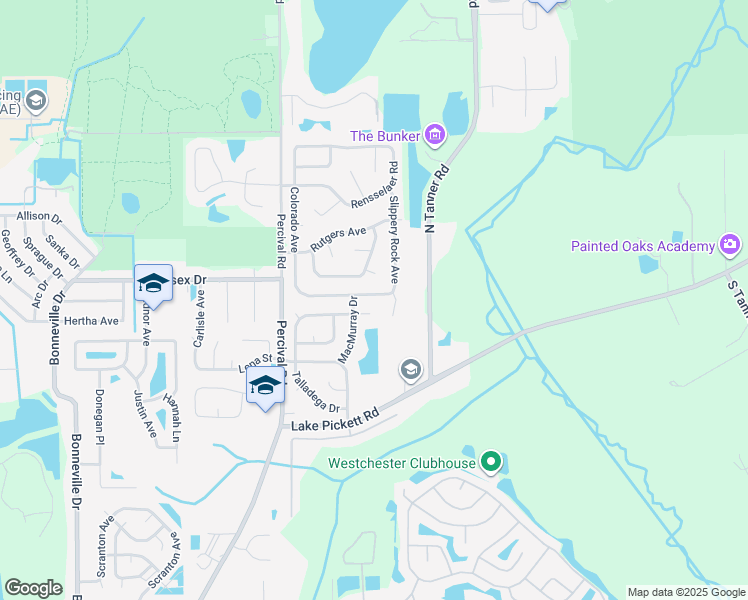 map of restaurants, bars, coffee shops, grocery stores, and more near 14122 Newcomb Avenue in Orlando