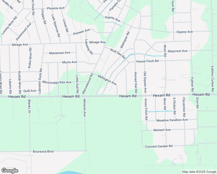 map of restaurants, bars, coffee shops, grocery stores, and more near 11108 Humber Road in Brooksville