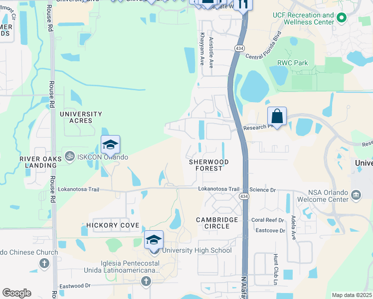3260 Alafaya Club Drive, University Central FL Walk Score