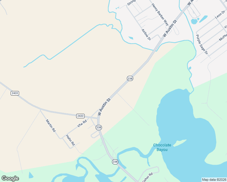 map of restaurants, bars, coffee shops, grocery stores, and more near 2898 Texas 238 in Port Lavaca