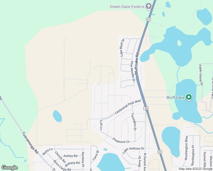 map of restaurants, bars, coffee shops, grocery stores, and more near 2241 Gladiolius Lane in Mascotte
