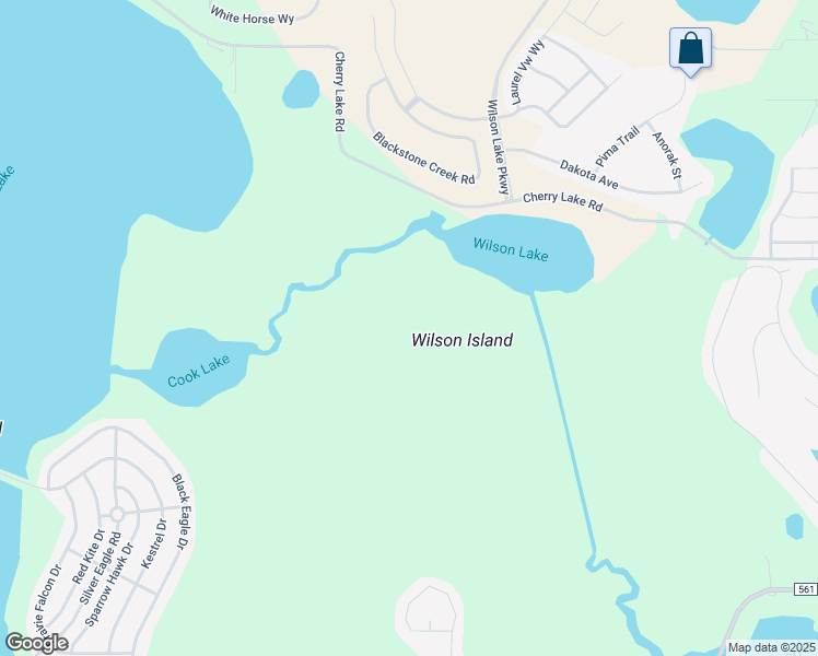 map of restaurants, bars, coffee shops, grocery stores, and more near 418 Valley Edge Drive in Minneola