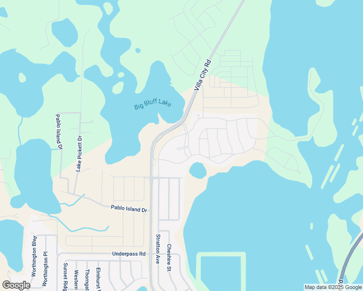 map of restaurants, bars, coffee shops, grocery stores, and more near 1268 Stratton Avenue in Groveland