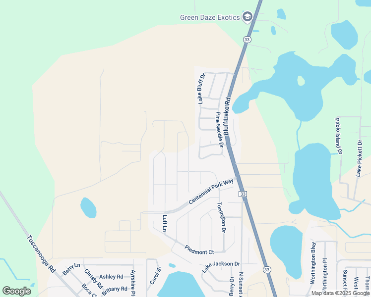 map of restaurants, bars, coffee shops, grocery stores, and more near 2109 Ficus Street in Mascotte