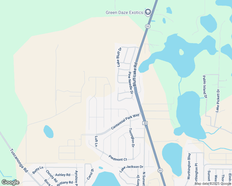 map of restaurants, bars, coffee shops, grocery stores, and more near 5012 Pine Needle Drive in Mascotte