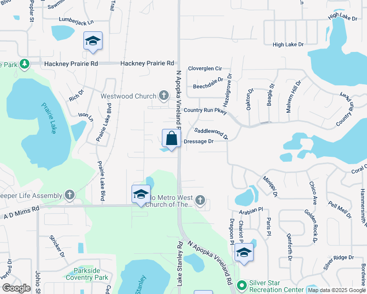 map of restaurants, bars, coffee shops, grocery stores, and more near 4024 Maplegrove Drive in Orlando