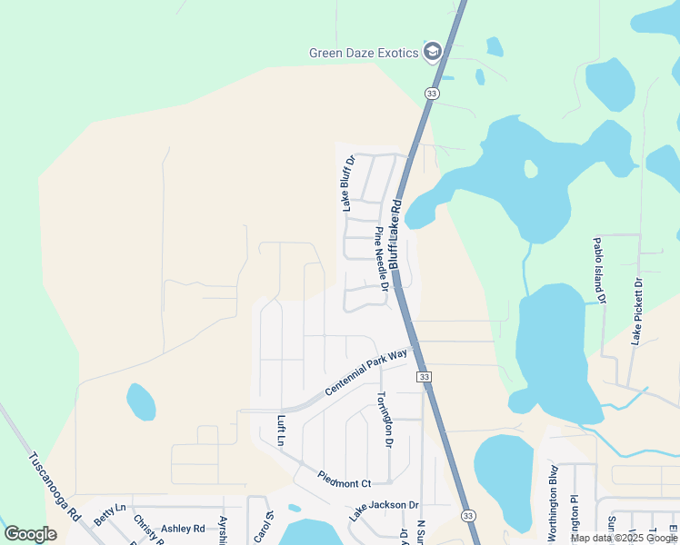map of restaurants, bars, coffee shops, grocery stores, and more near 5012 Pine Needle Drive in Mascotte