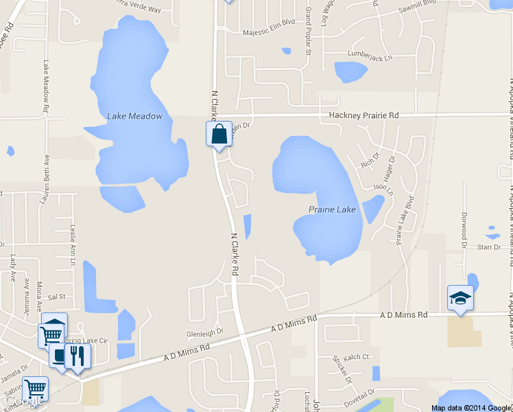 map of restaurants, bars, coffee shops, grocery stores, and more near 1997 Brancaster Circle in Ocoee