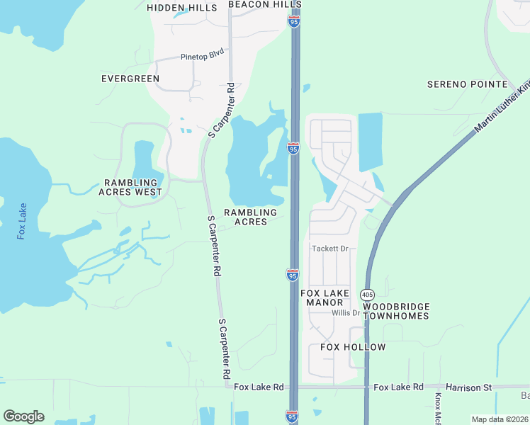 map of restaurants, bars, coffee shops, grocery stores, and more near 3612 Thal Road in Titusville