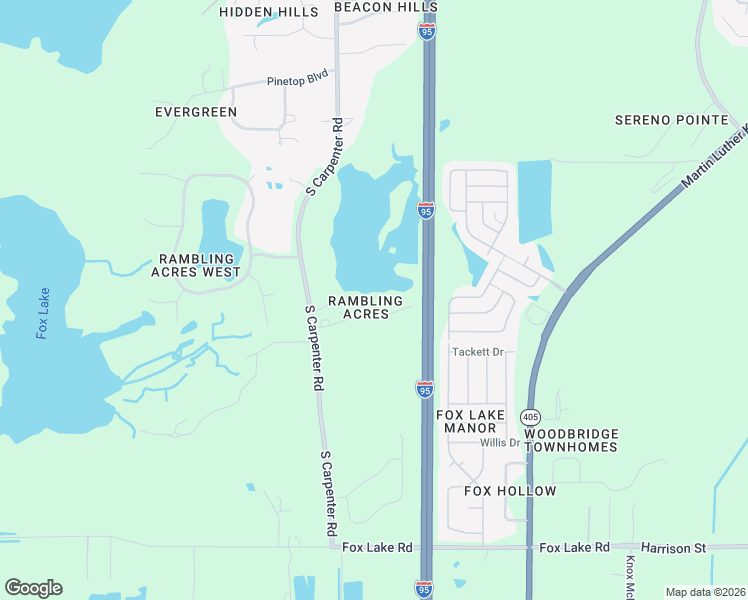 map of restaurants, bars, coffee shops, grocery stores, and more near 3612 Thal Road in Titusville