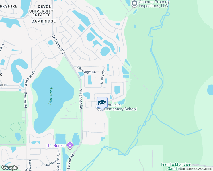 map of restaurants, bars, coffee shops, grocery stores, and more near 14613 Chloe Court in Orlando