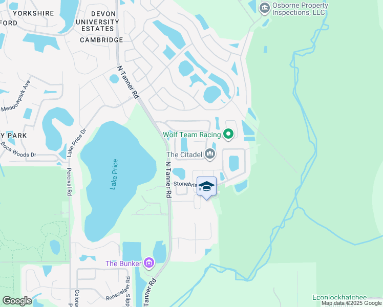 map of restaurants, bars, coffee shops, grocery stores, and more near 14512 Kaiser Court in Orlando