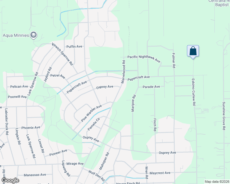 map of restaurants, bars, coffee shops, grocery stores, and more near 12141 Marvelwood Road in Weeki Wachee