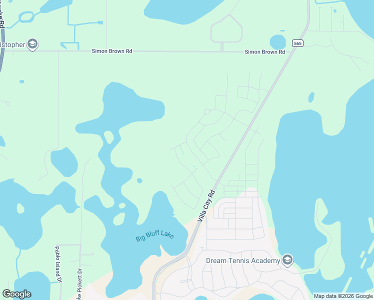 map of restaurants, bars, coffee shops, grocery stores, and more near 17346 County Road 565 in Groveland