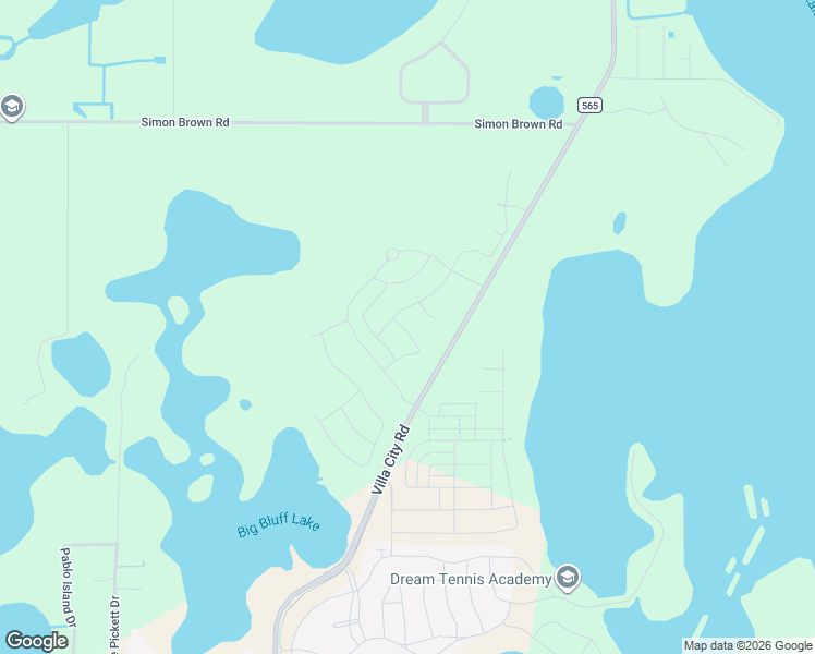 map of restaurants, bars, coffee shops, grocery stores, and more near 17300 Villa City Road in Groveland