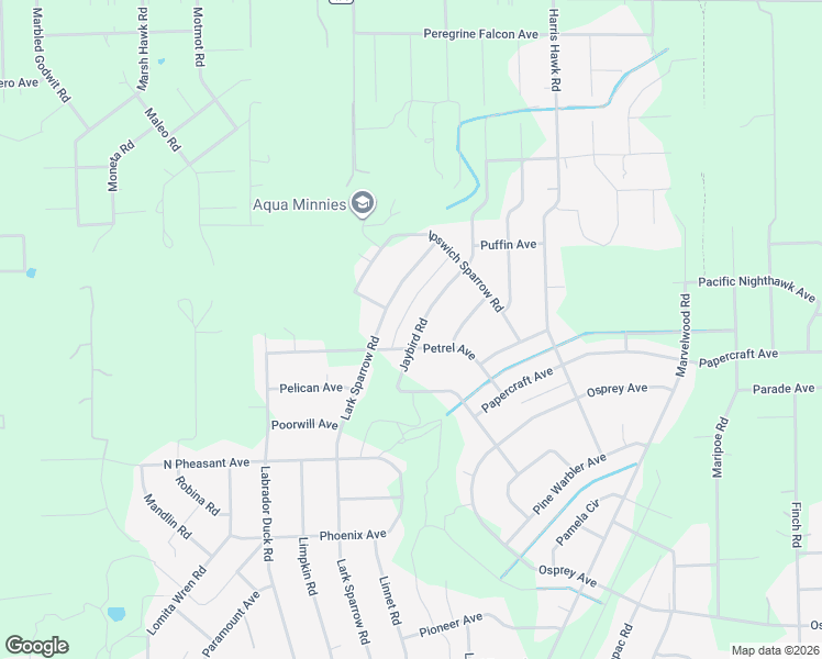 map of restaurants, bars, coffee shops, grocery stores, and more near 12325 Jaybird Road in Brooksville