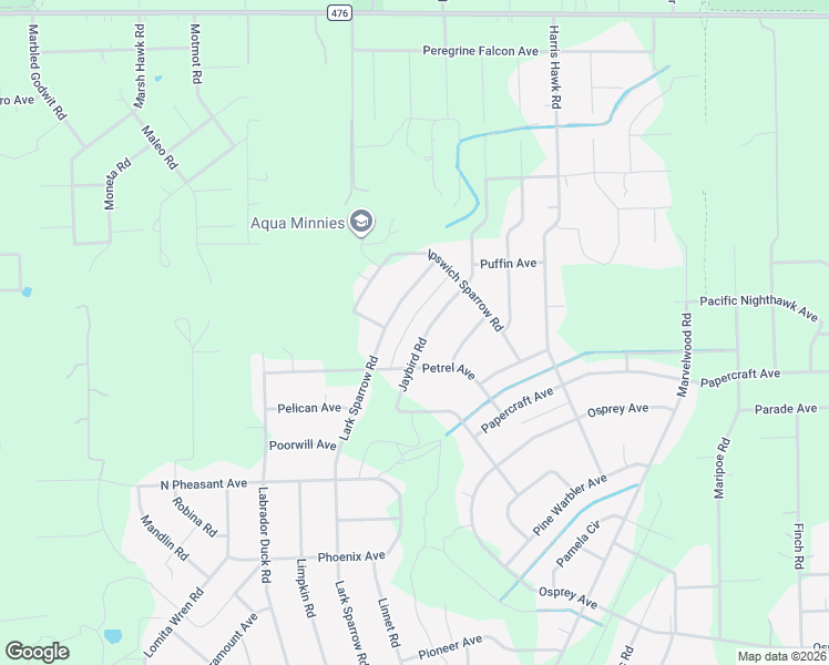 map of restaurants, bars, coffee shops, grocery stores, and more near 12345 Jaybird Road in Brooksville