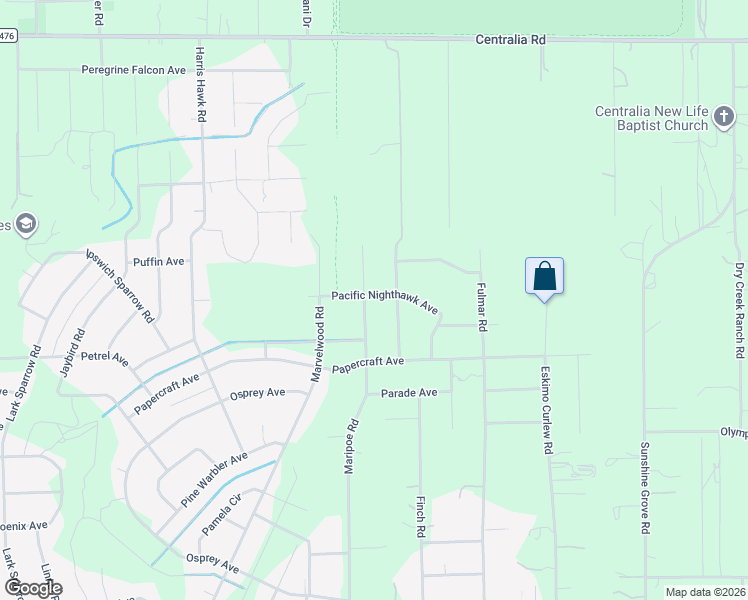 map of restaurants, bars, coffee shops, grocery stores, and more near 12311 Maripoe Road in Brooksville