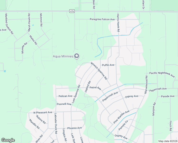 map of restaurants, bars, coffee shops, grocery stores, and more near 12320 Lark Sparrow Road in Brooksville