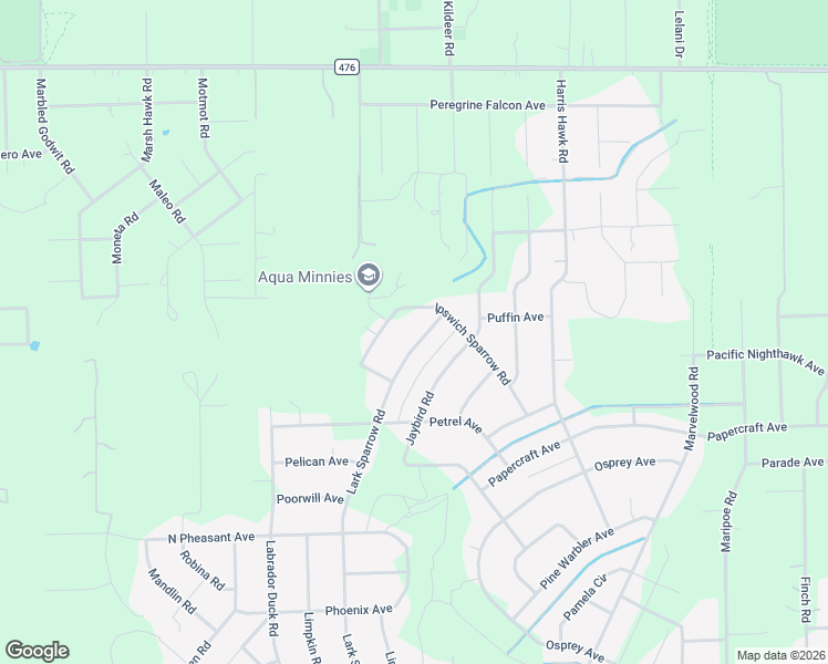 map of restaurants, bars, coffee shops, grocery stores, and more near 12325 Lark Sparrow Road in Weeki Wachee