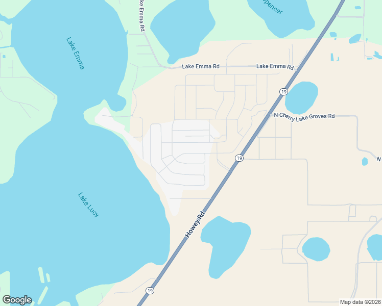 map of restaurants, bars, coffee shops, grocery stores, and more near 17521 Florida 19 in Groveland