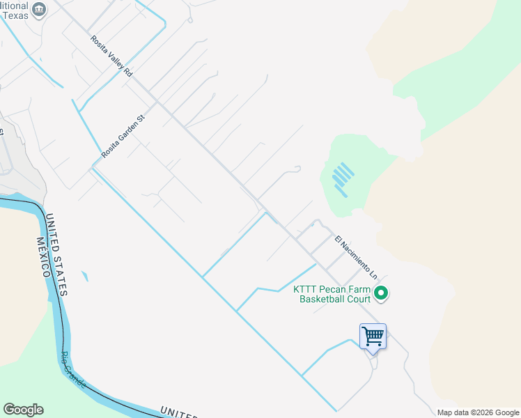 map of restaurants, bars, coffee shops, grocery stores, and more near 3337 Rosita Valley Road in Eagle Pass