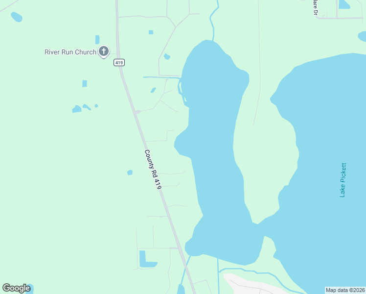 map of restaurants, bars, coffee shops, grocery stores, and more near 4501 Chuluota Road in Orlando