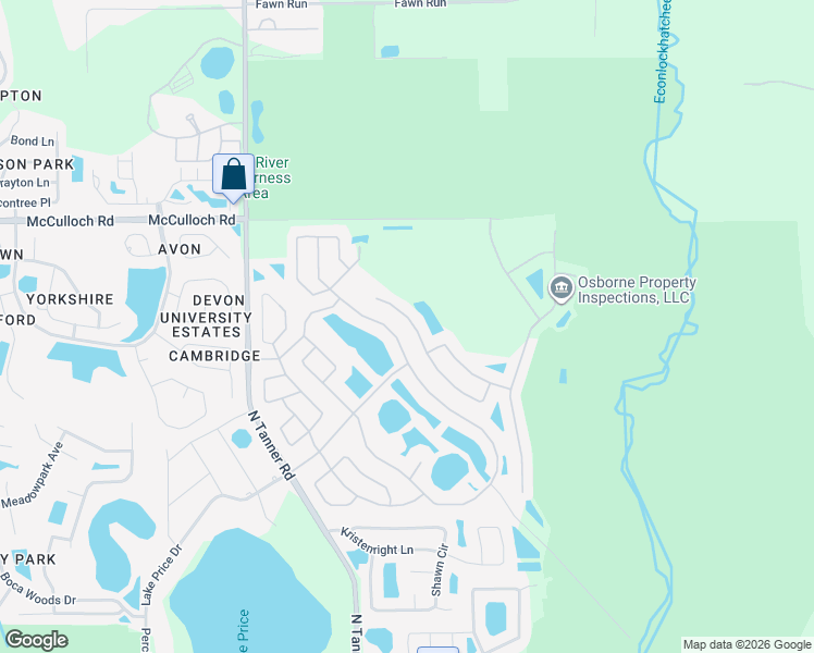 map of restaurants, bars, coffee shops, grocery stores, and more near 4756 Aguila Place in Orlando