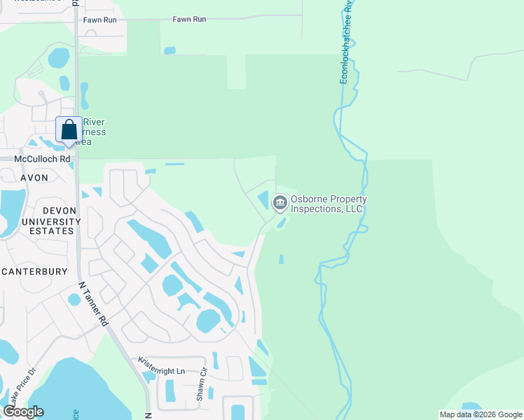 map of restaurants, bars, coffee shops, grocery stores, and more near 4831 Native Dancer Lane in Orlando