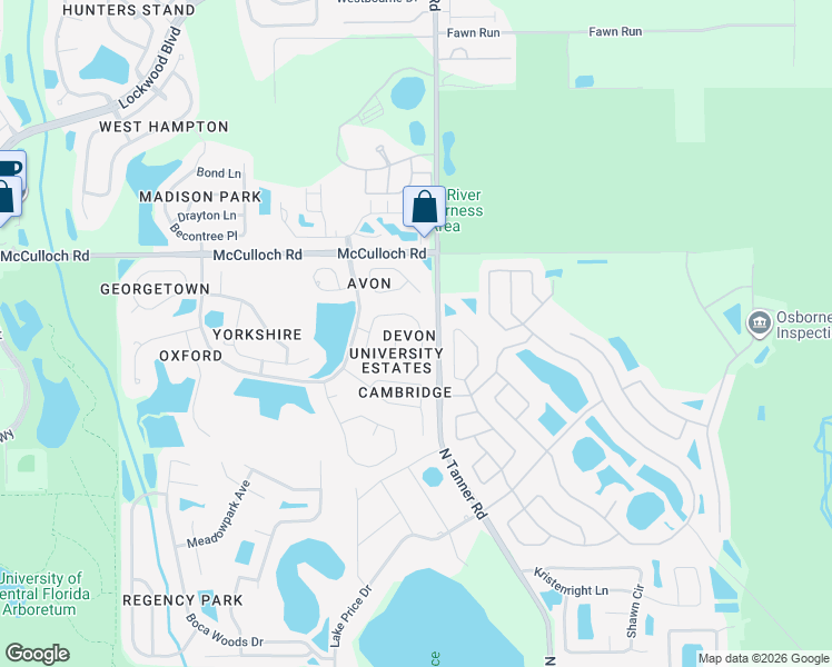 map of restaurants, bars, coffee shops, grocery stores, and more near 14931 Faversham Circle in Orlando