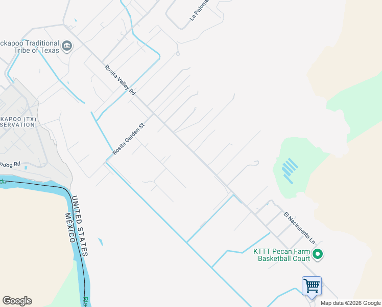 map of restaurants, bars, coffee shops, grocery stores, and more near 3092 Rosita Valley Road in Eagle Pass