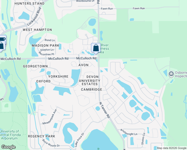 map of restaurants, bars, coffee shops, grocery stores, and more near 14931 Faversham Circle in Orlando