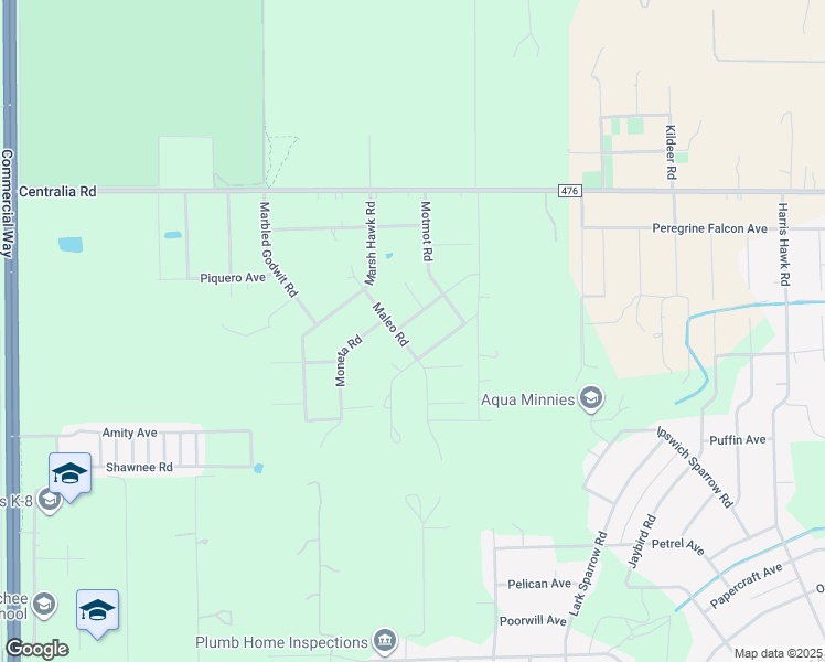 map of restaurants, bars, coffee shops, grocery stores, and more near 12482 Mountain Plover Road in Brooksville