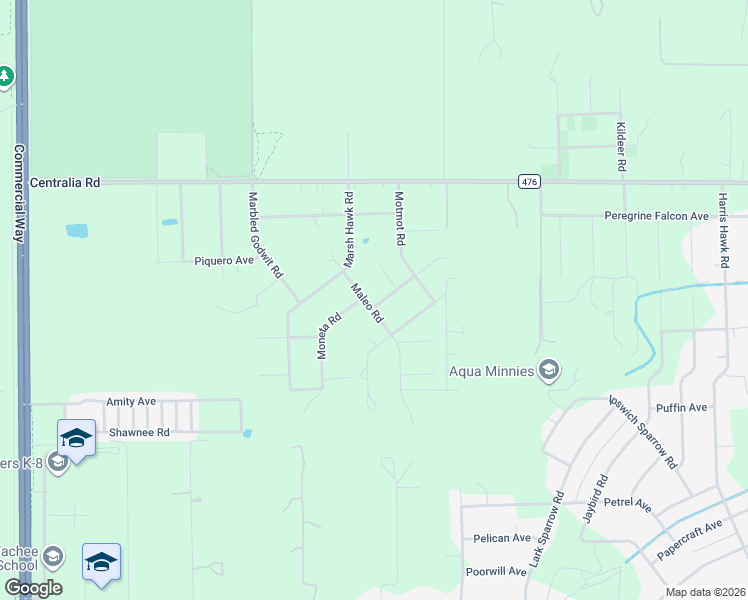 map of restaurants, bars, coffee shops, grocery stores, and more near 12498 Moneta Road in Brooksville