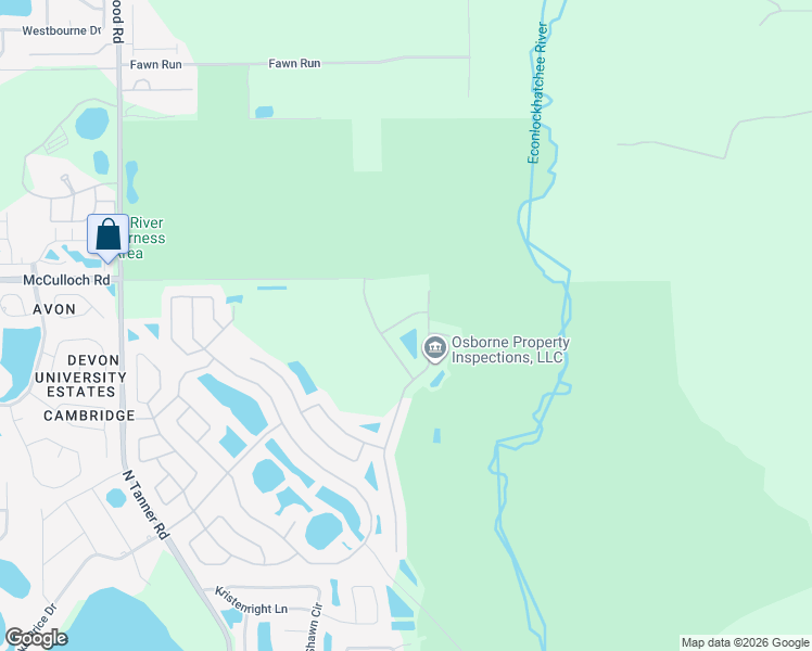 map of restaurants, bars, coffee shops, grocery stores, and more near 14738 Seattle Slew Place in Orlando