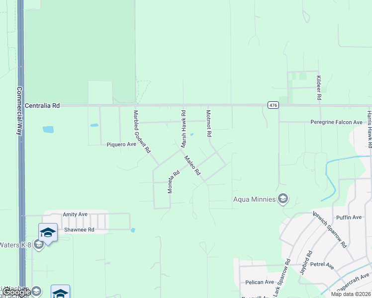 map of restaurants, bars, coffee shops, grocery stores, and more near 13020 Maleo Road in Brooksville