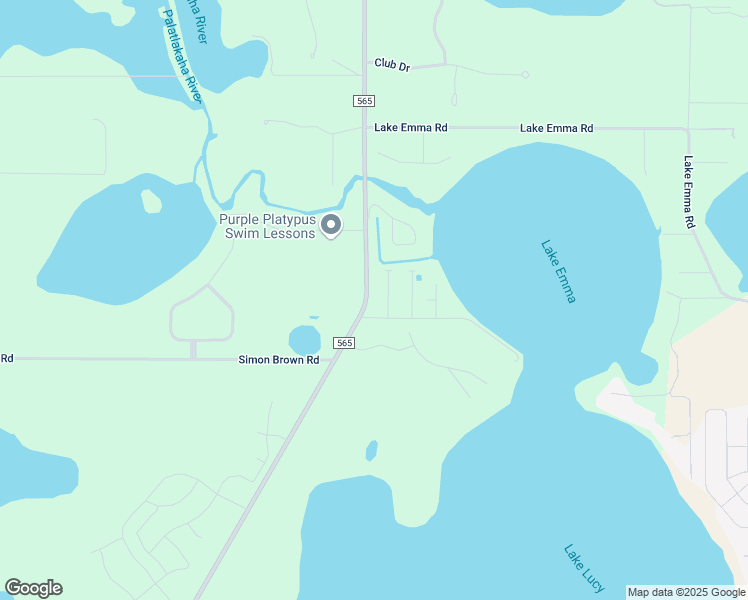 map of restaurants, bars, coffee shops, grocery stores, and more near 18130 Villa City Road in Groveland