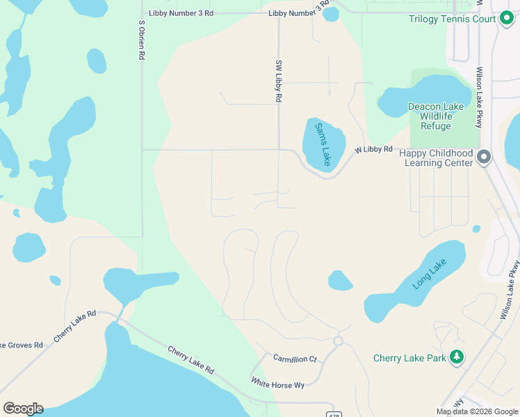 map of restaurants, bars, coffee shops, grocery stores, and more near 18241 Sky Top Lane in Groveland