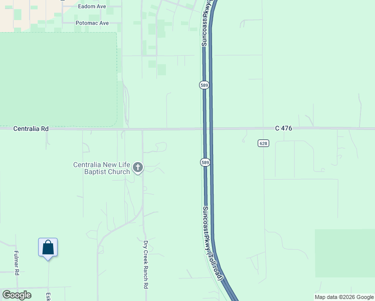 map of restaurants, bars, coffee shops, grocery stores, and more near in North Weeki Wachee