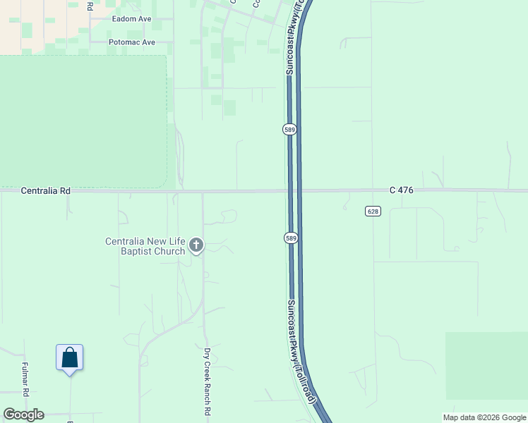 map of restaurants, bars, coffee shops, grocery stores, and more near in North Weeki Wachee