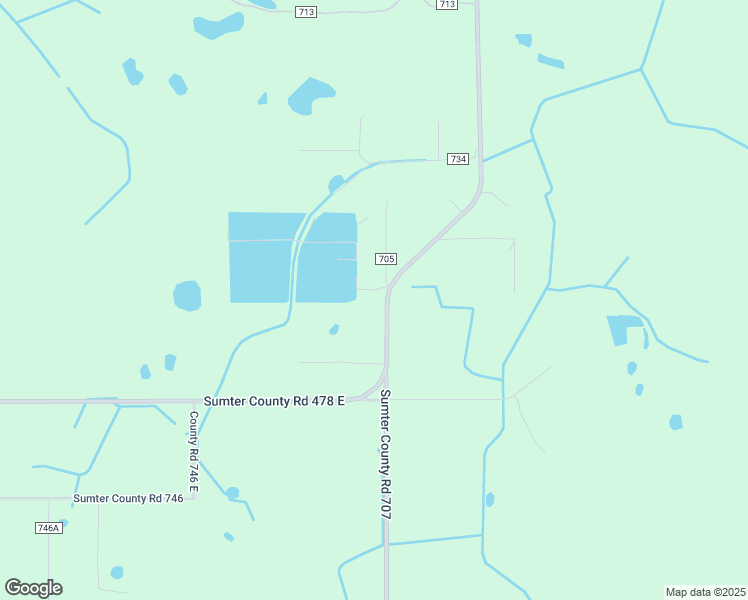 map of restaurants, bars, coffee shops, grocery stores, and more near 9736 County Road 705 in Center Hill