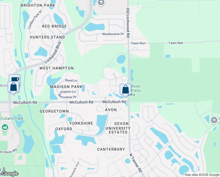 map of restaurants, bars, coffee shops, grocery stores, and more near 4331 Aristocrat Point in Oviedo