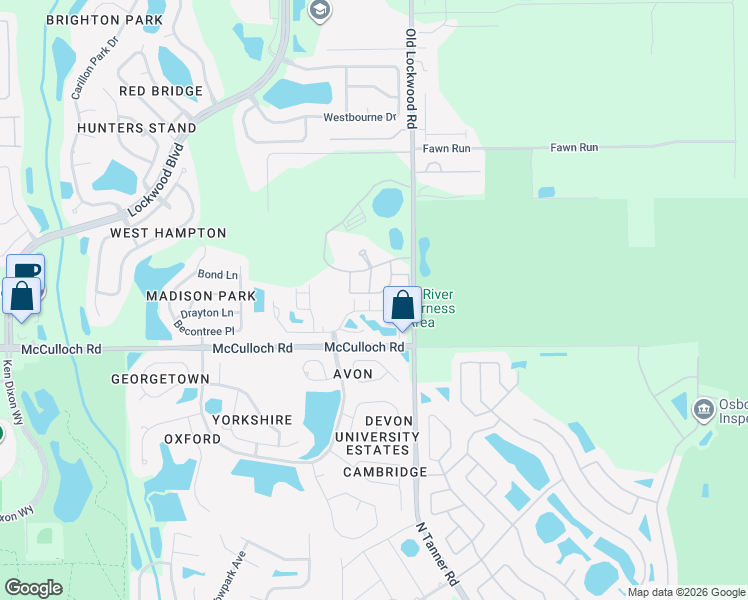 map of restaurants, bars, coffee shops, grocery stores, and more near 4331 Aristocrat Point in Oviedo