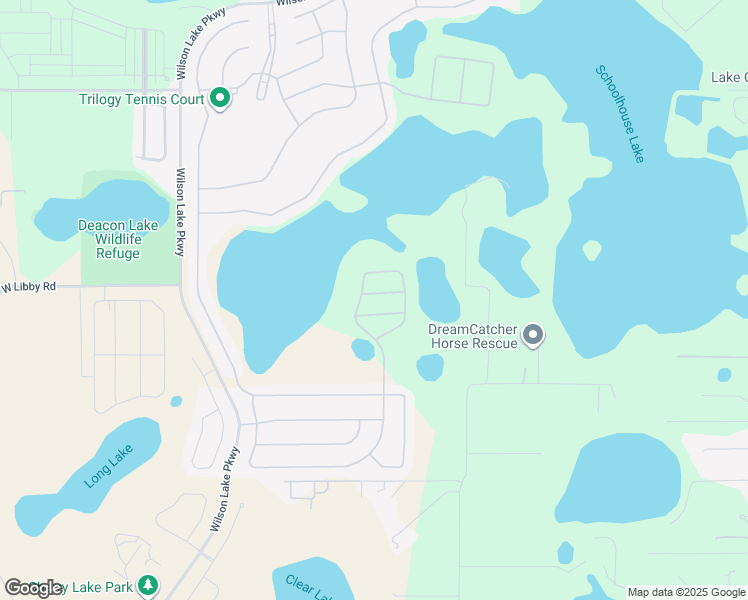 map of restaurants, bars, coffee shops, grocery stores, and more near 908 Tidal Pond Drive in Groveland