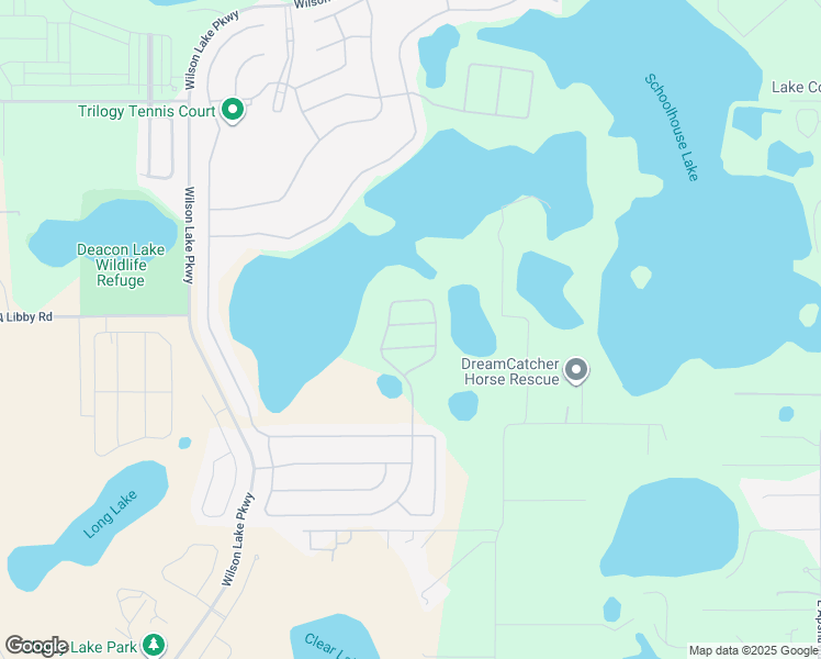 map of restaurants, bars, coffee shops, grocery stores, and more near 908 Tidal Pond Drive in Groveland