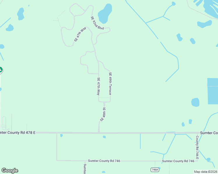 map of restaurants, bars, coffee shops, grocery stores, and more near 9566 Southeast 49th Terrace in Webster